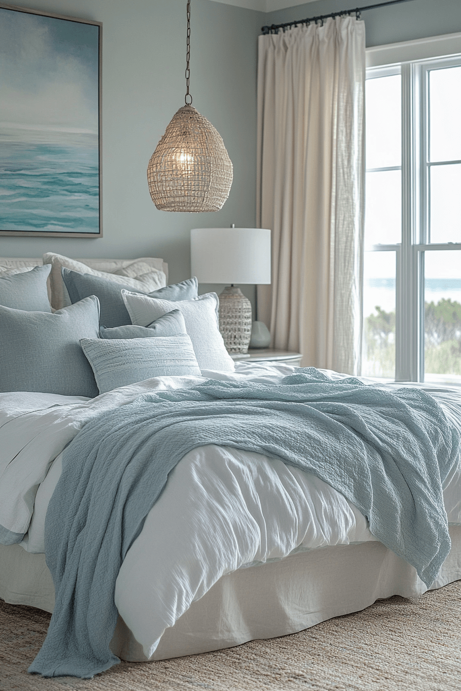 coastal master bed