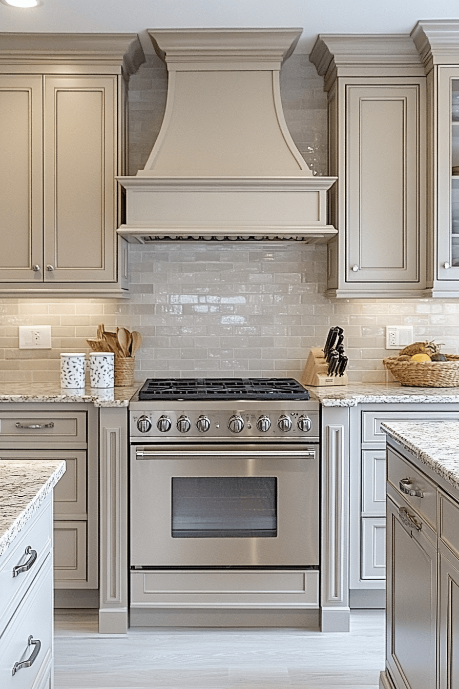 light taupe kitchen cabinets
