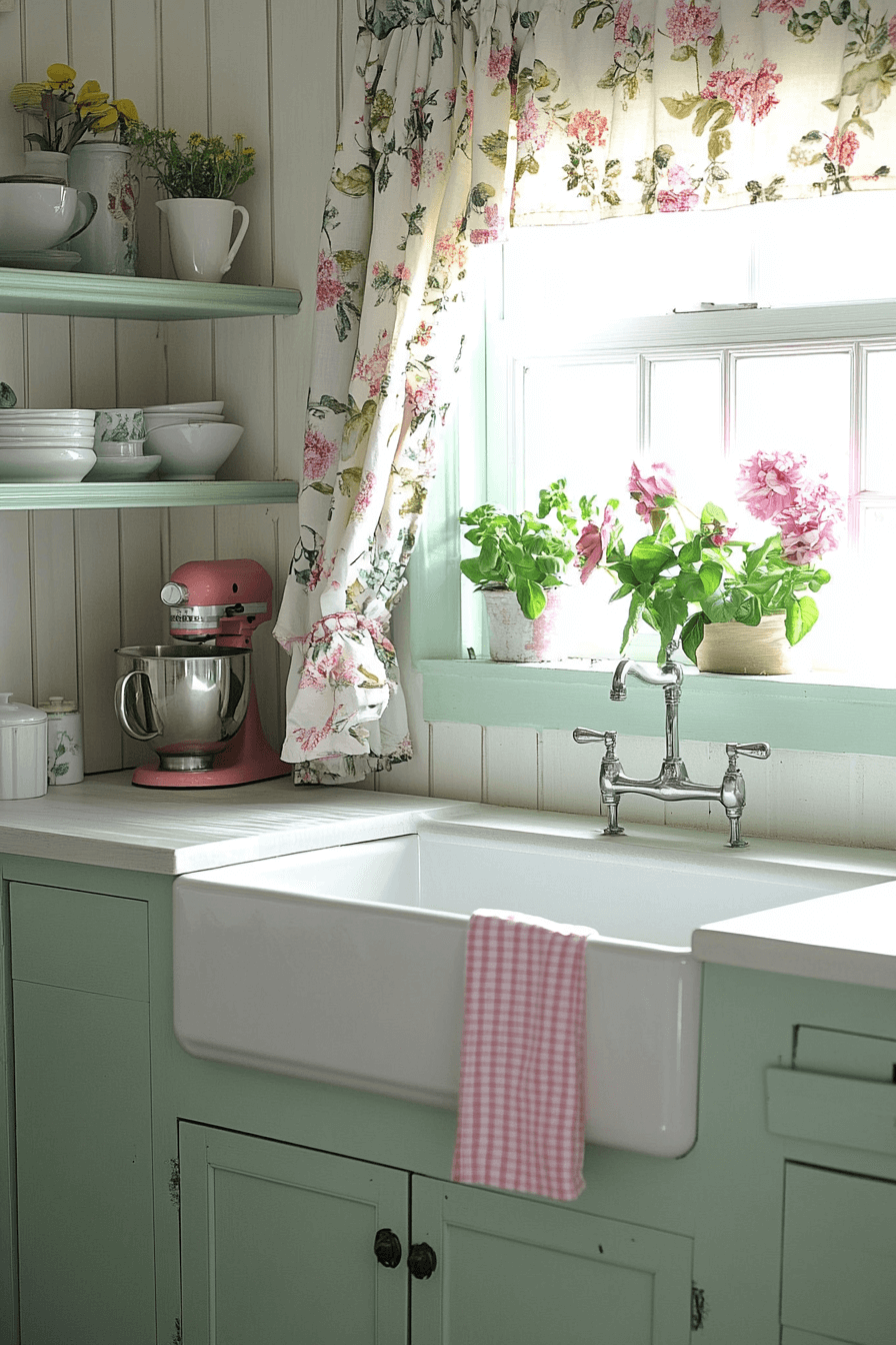 cottage core kitchen