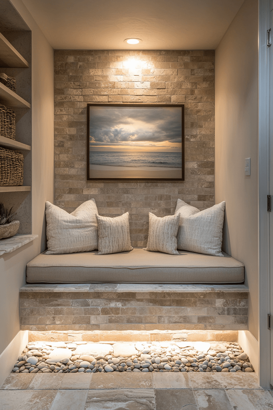 coastal bathroom shower ideas