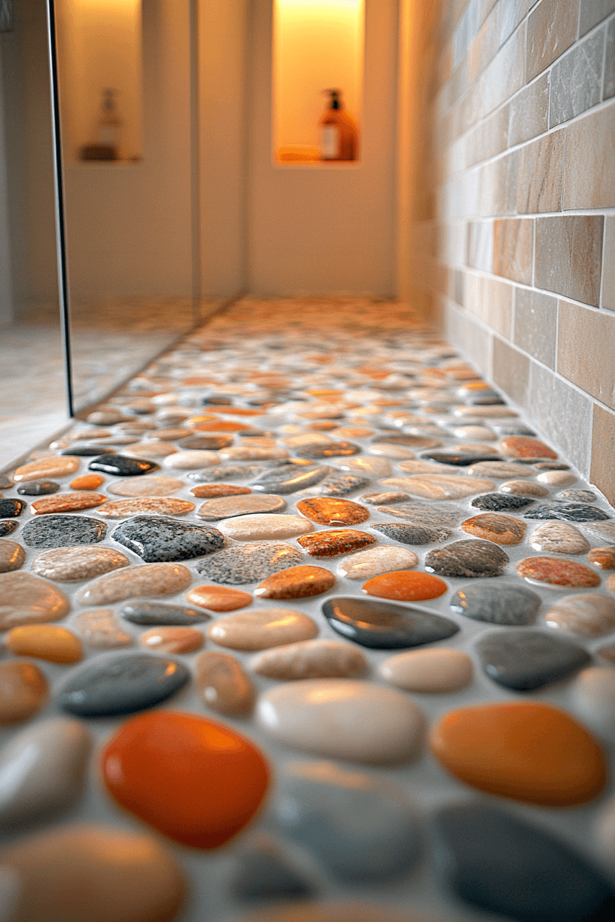 coastal bathroom shower ideas