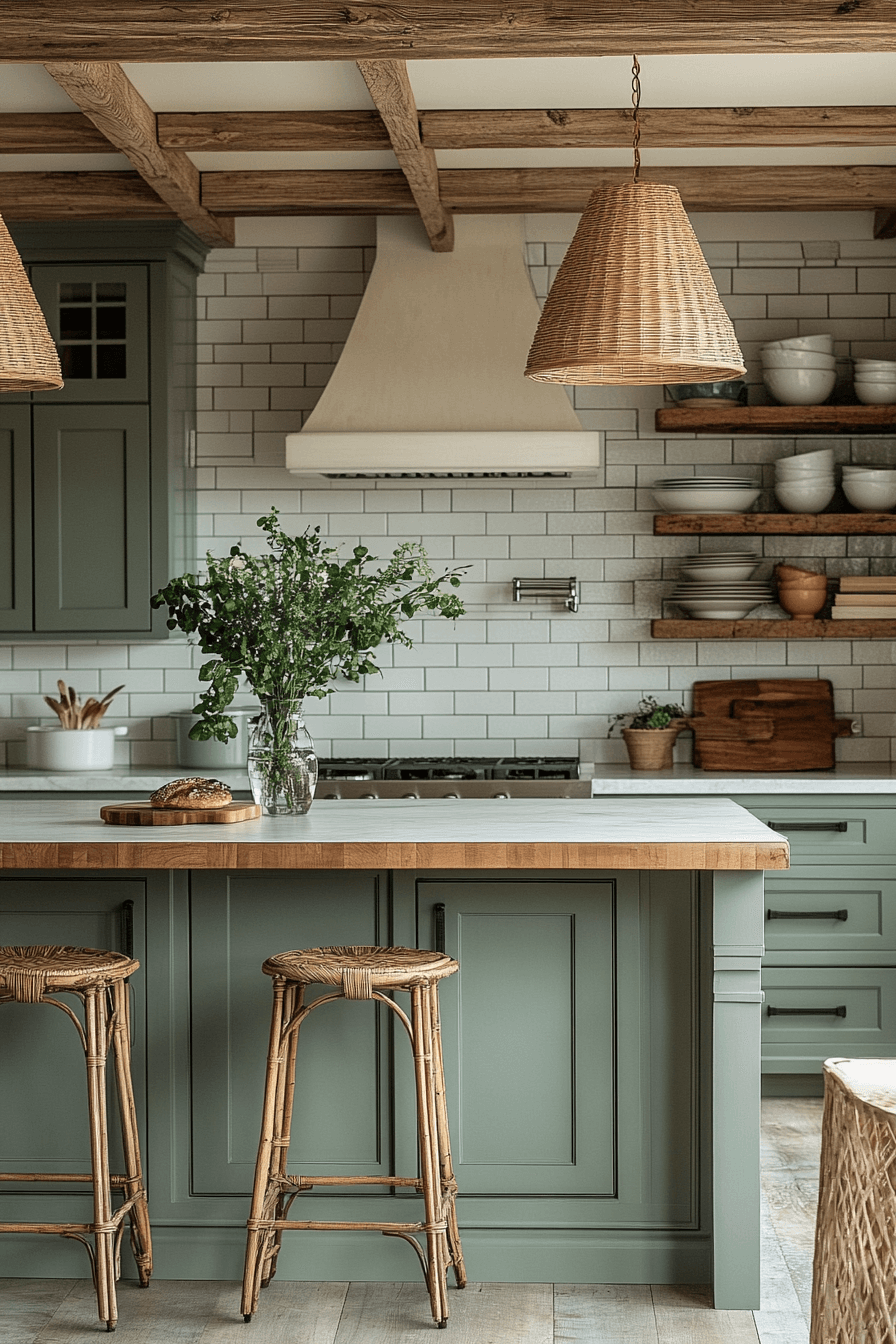 cottage core kitchen