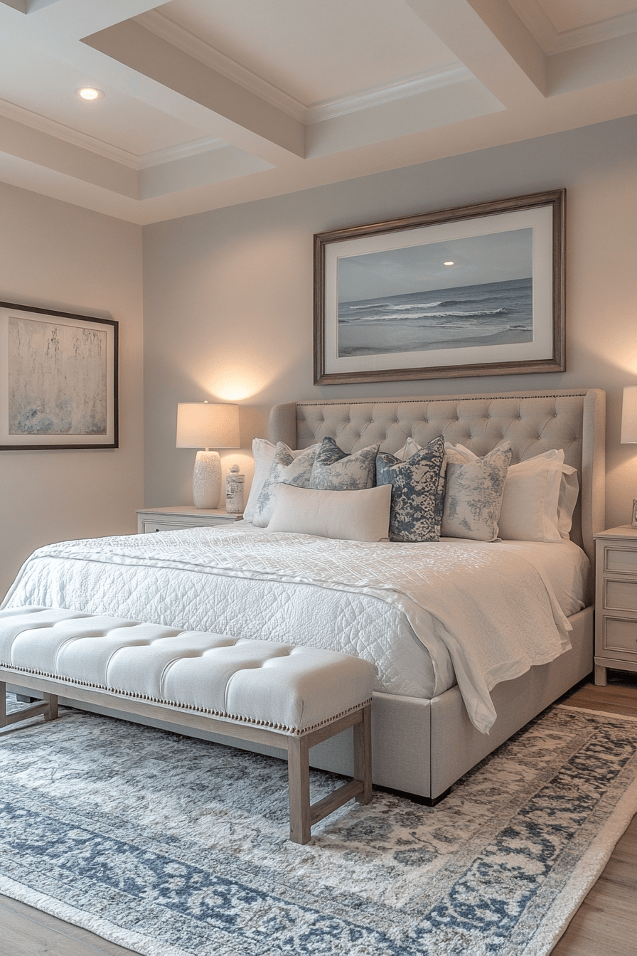 coastal master bed