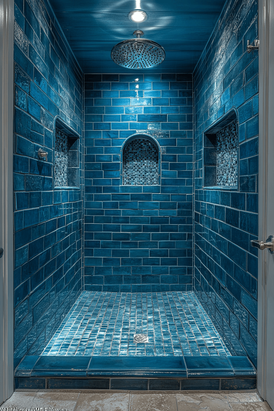 coastal bathroom shower ideas