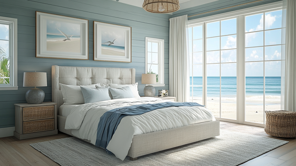 coastal master bed