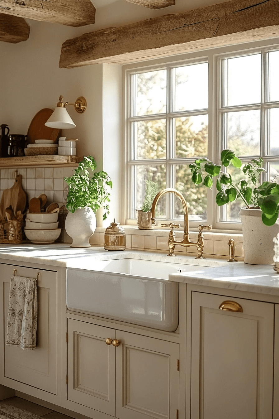 European Cottage Kitchen
