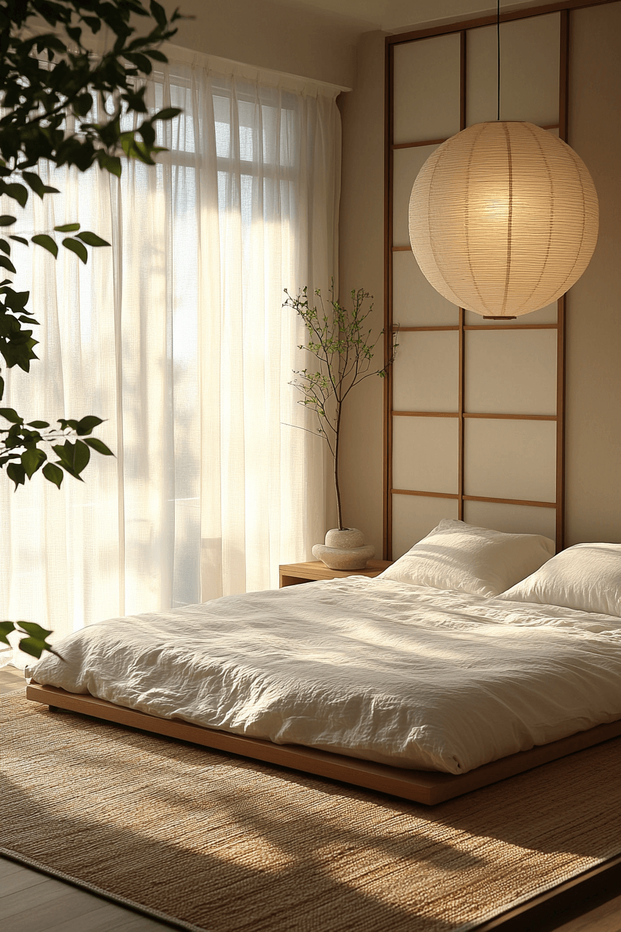 japandi small bedroom