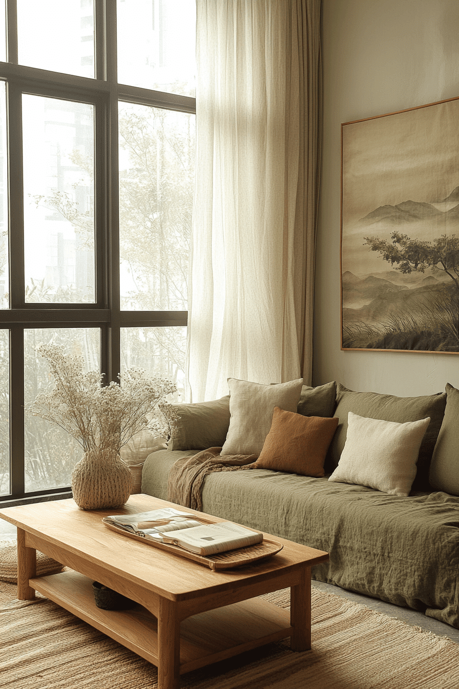 olive green couch living room ideas