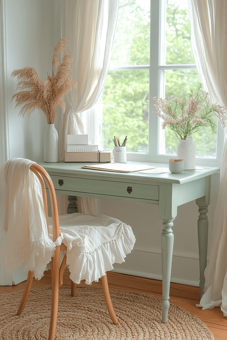 cottagecore office