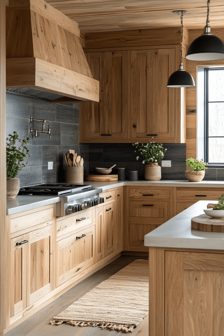29 Natural Oak Kitchen Cabinets That Bring Warmth, Beauty, and Lasting Style 1 natural oak kitchen cabinets