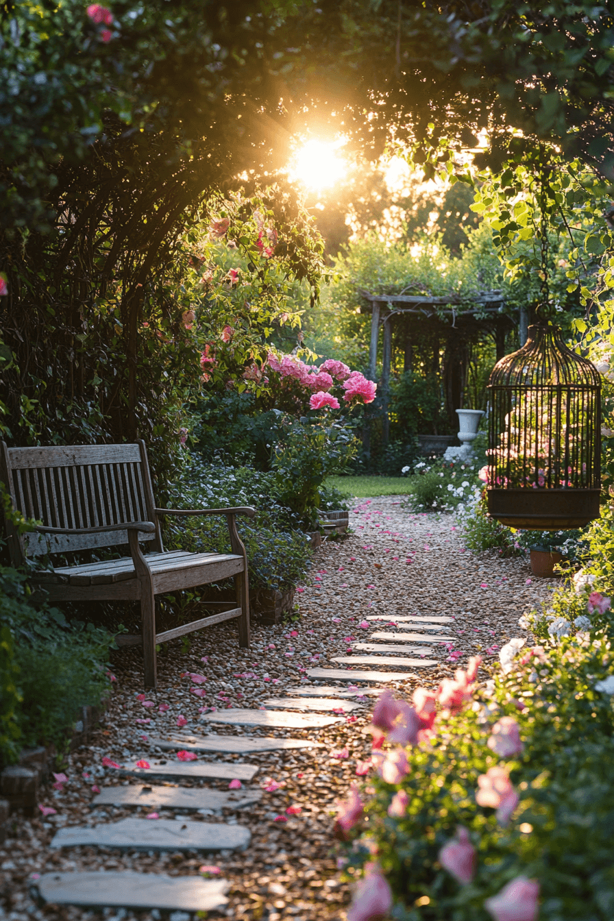 vintage garden decor