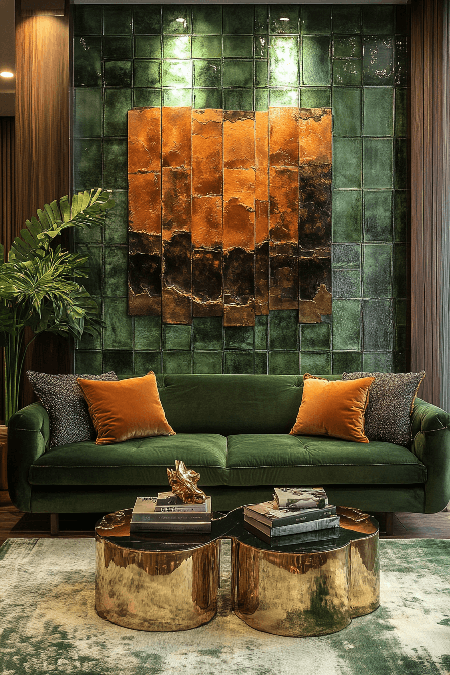 olive green couch living room ideas