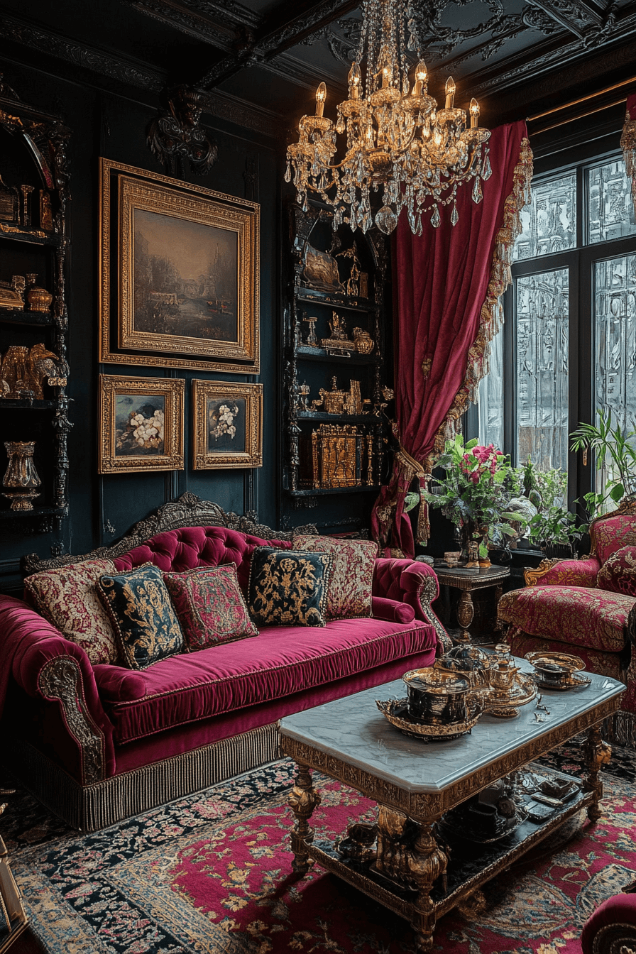vintage maximalist decor