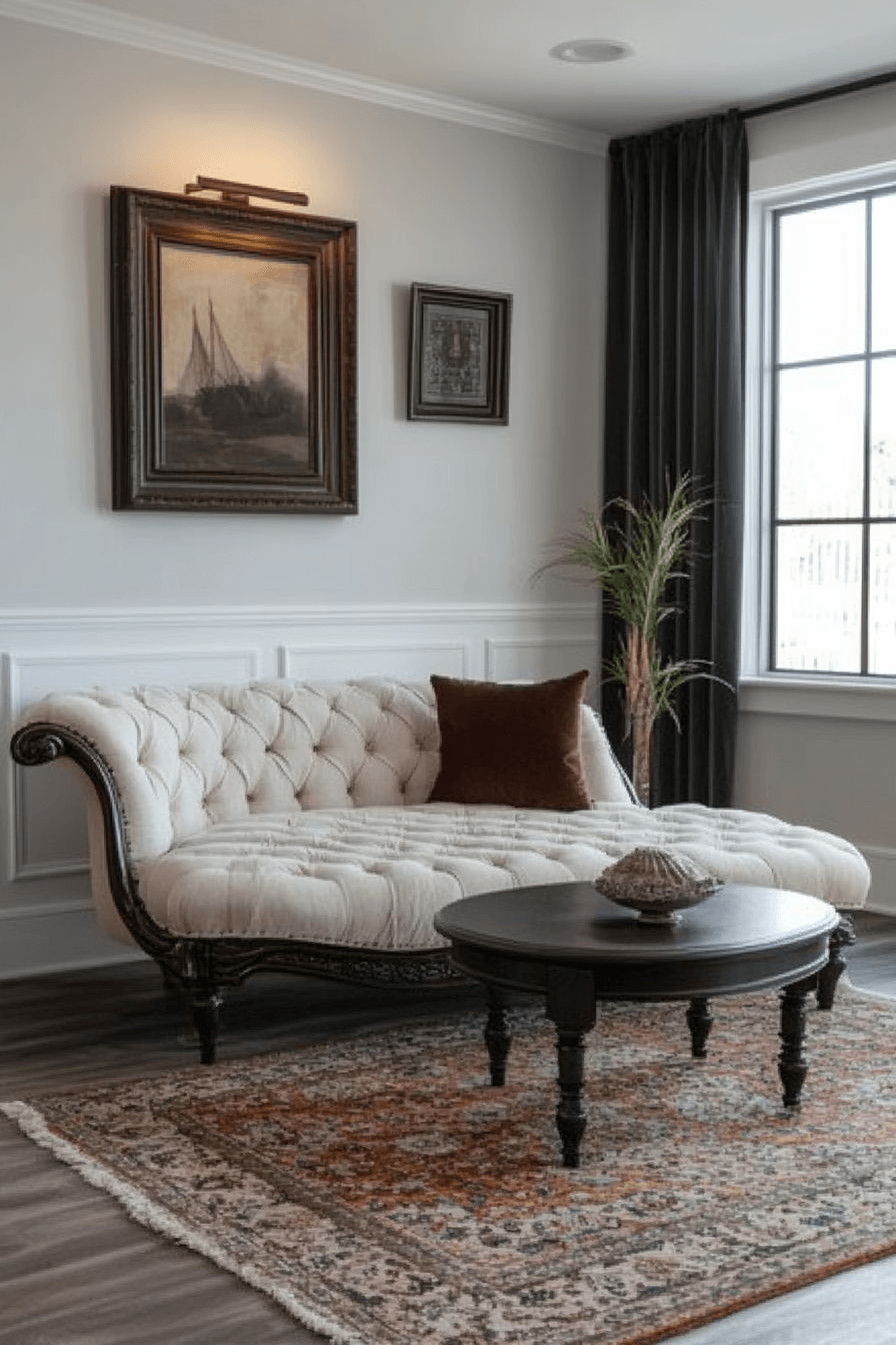 granny chic living room