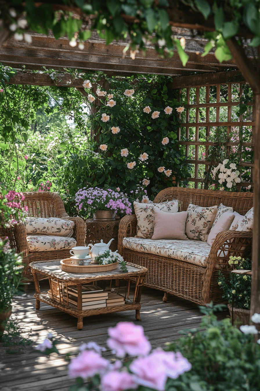 vintage garden decor