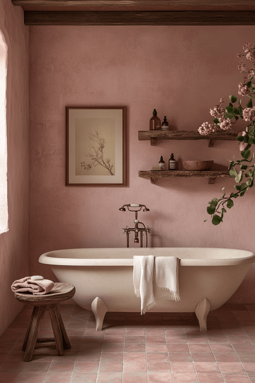 cottagecore bathroom