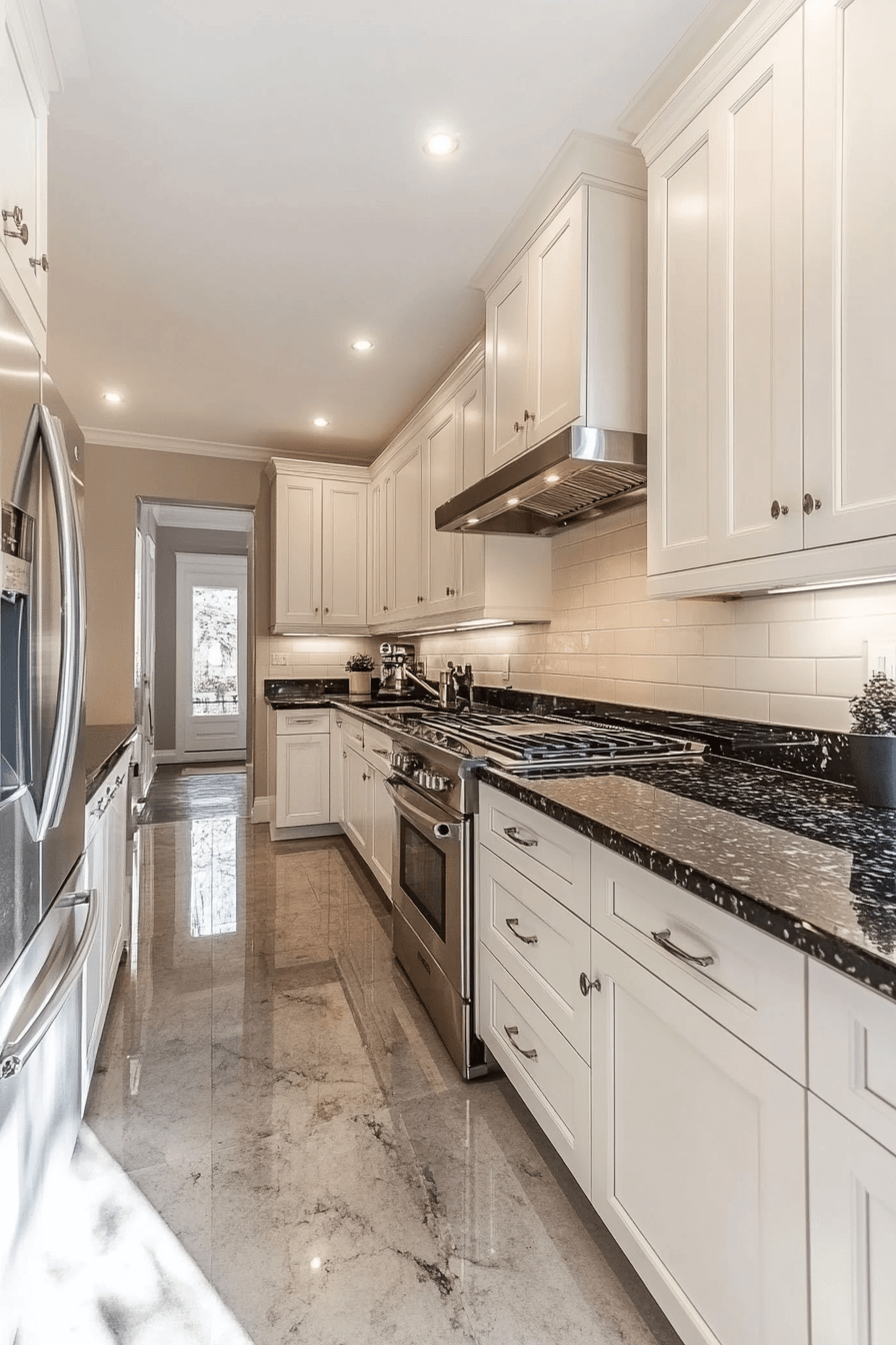 white shaker kitchen cabinets