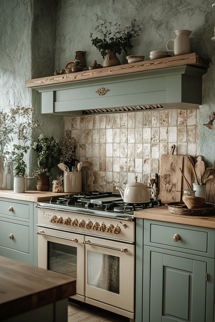 vintage kitchen cabinets