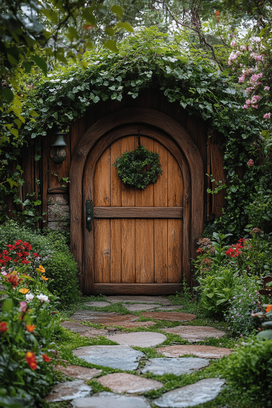 cottagecore garden