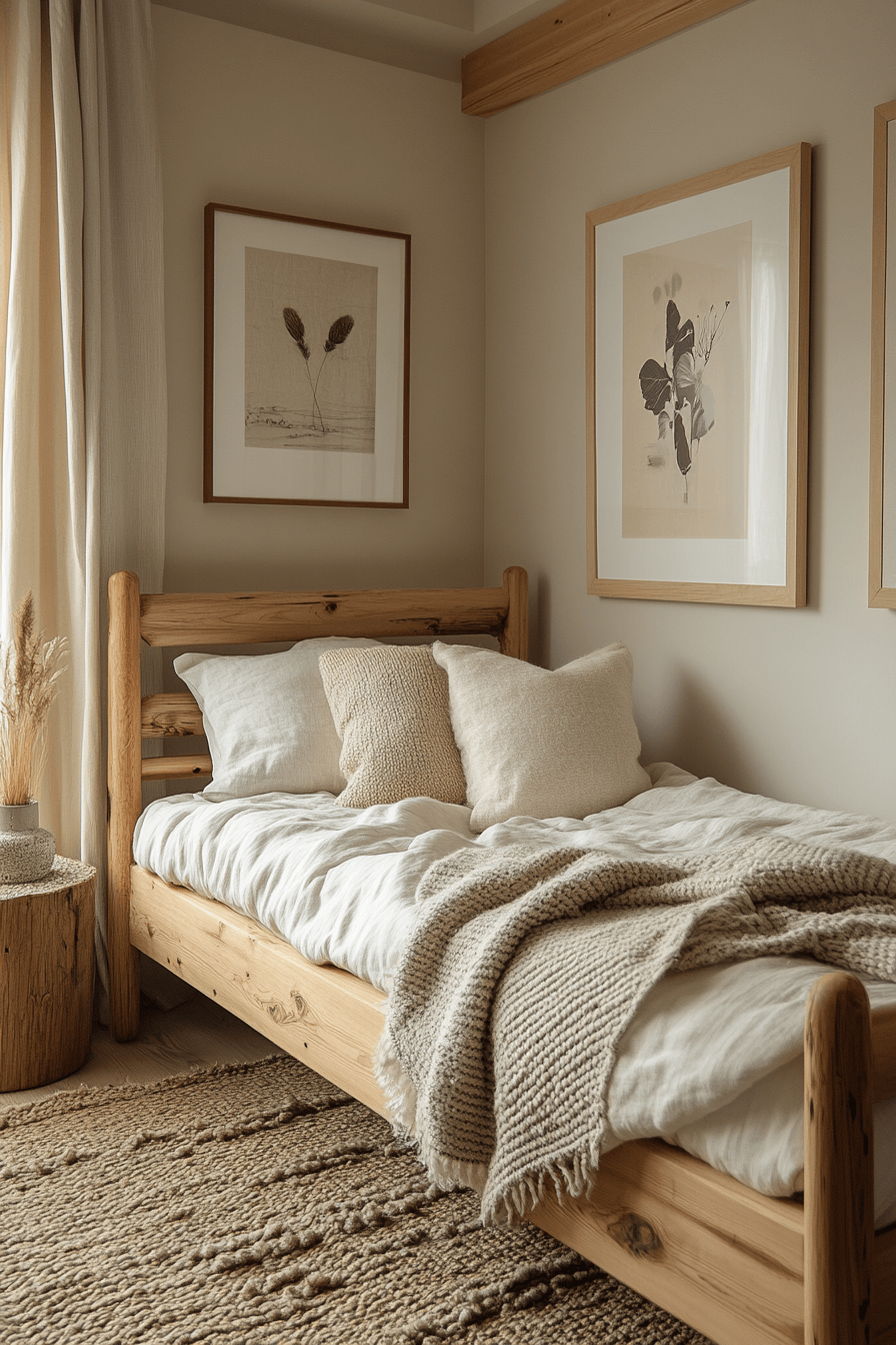 japandi kids room