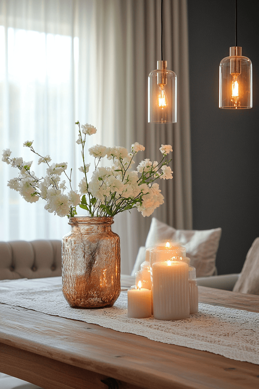 granny chic dining room