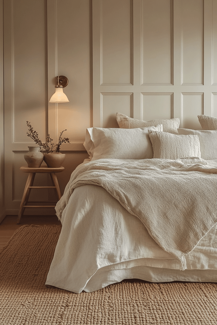 cozy vintage bedroom