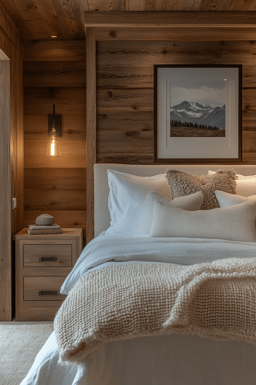 cozy earthy bedroom