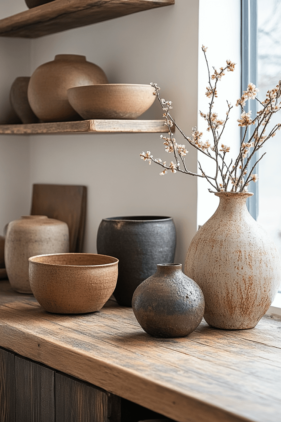 organic modern home decor