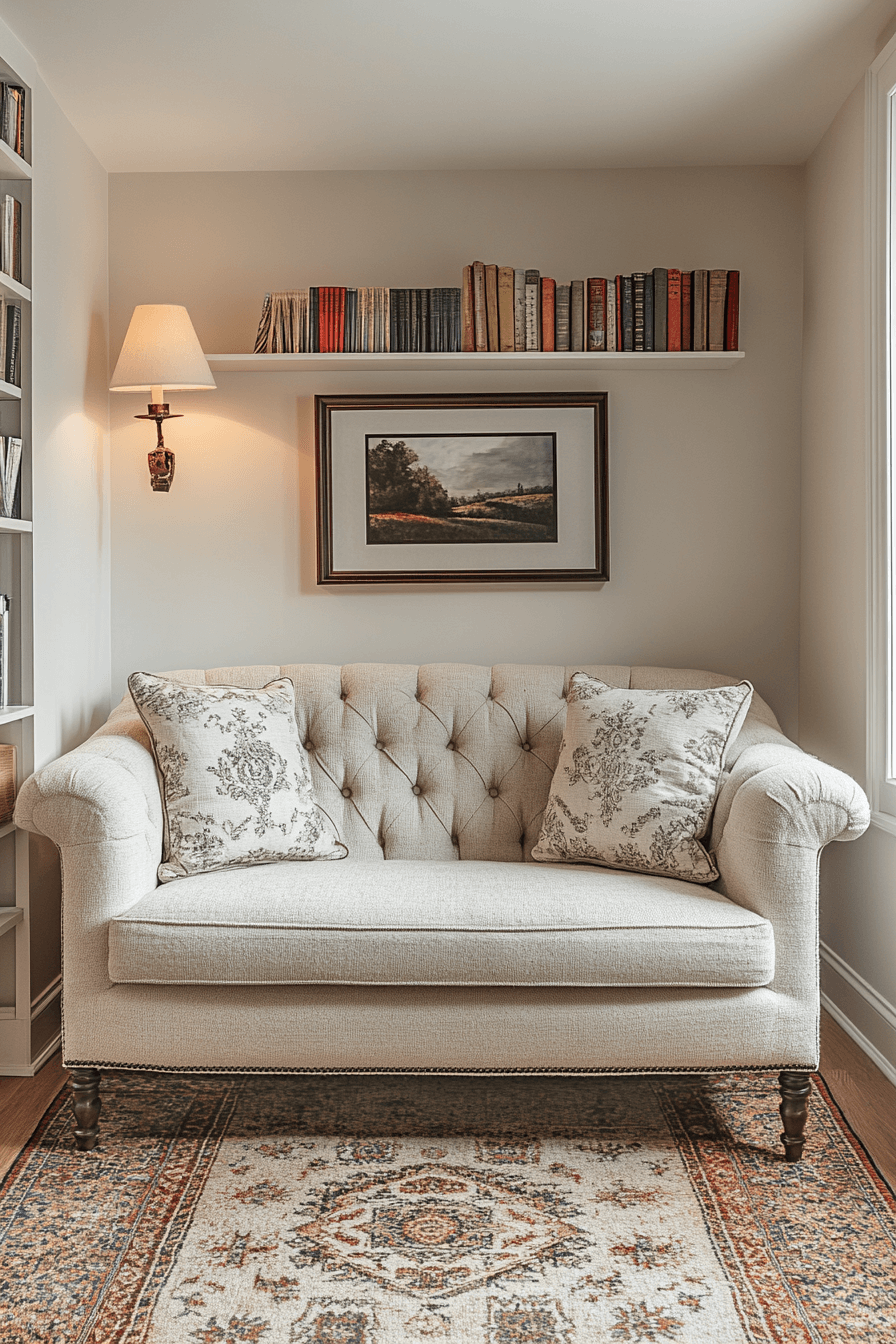 granny chic living room