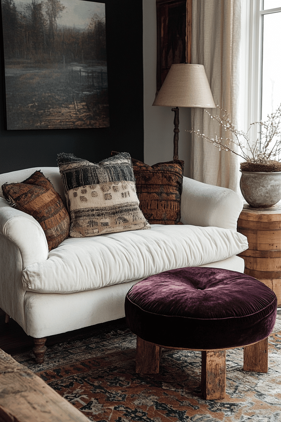 cozy eclectic home