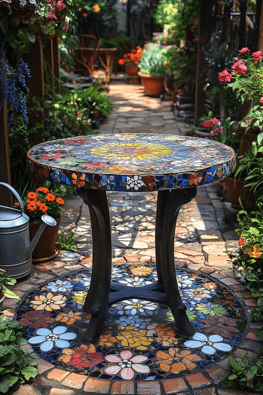 vintage garden decor