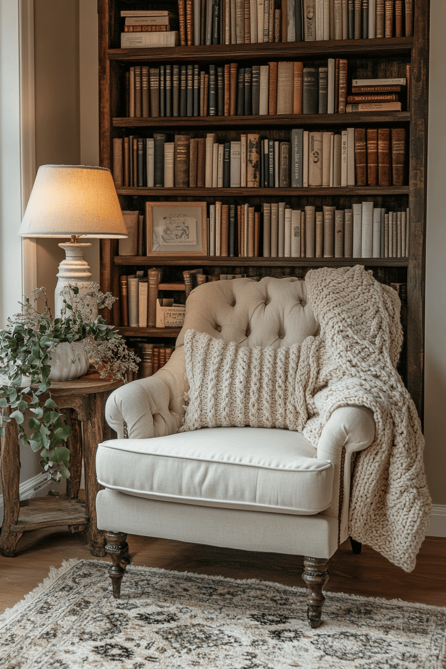 granny chic living room