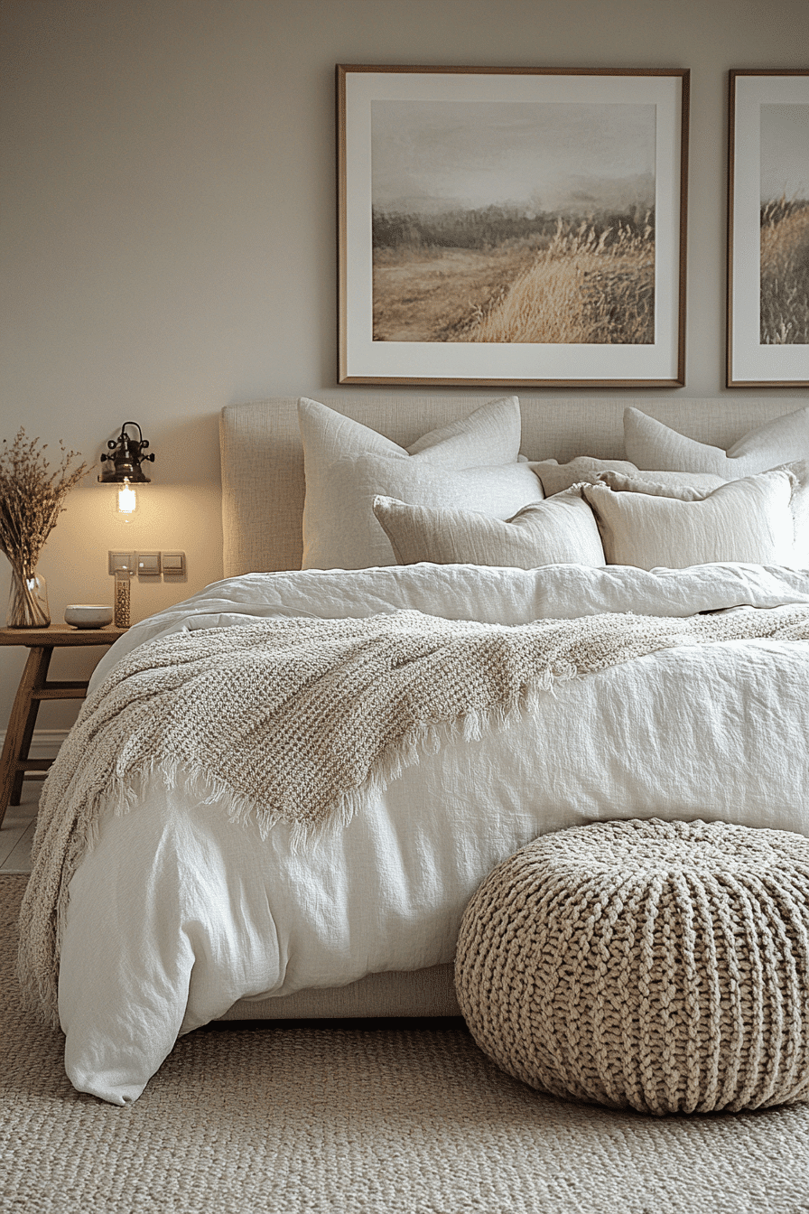 vintage farmhouse bedroom