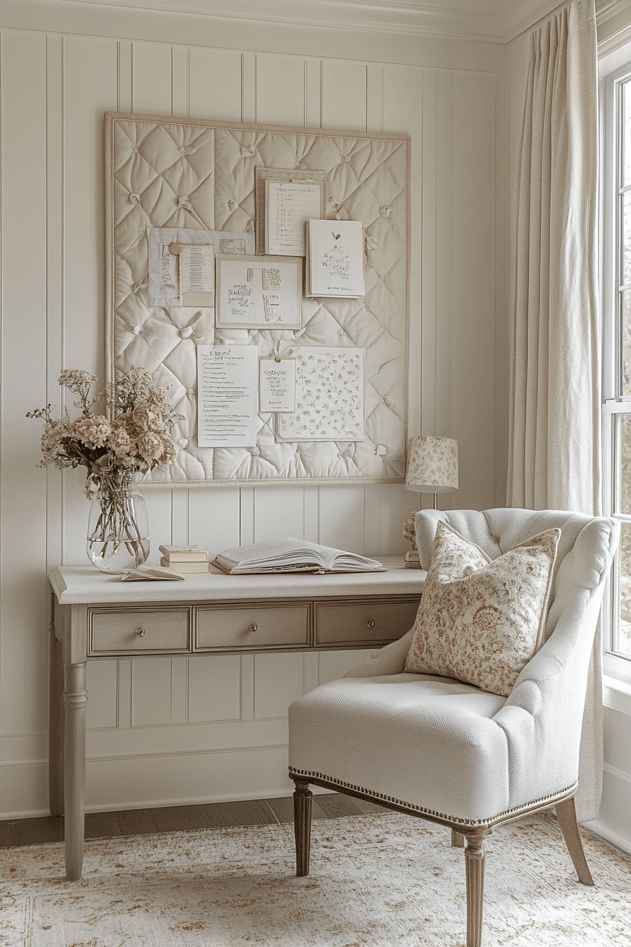 cottagecore office