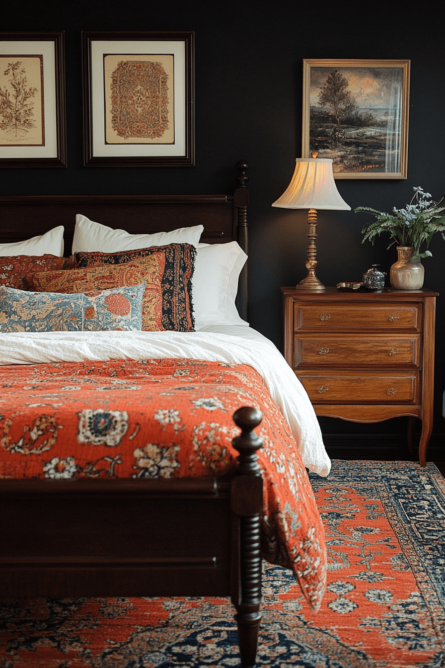 chambre boho chic