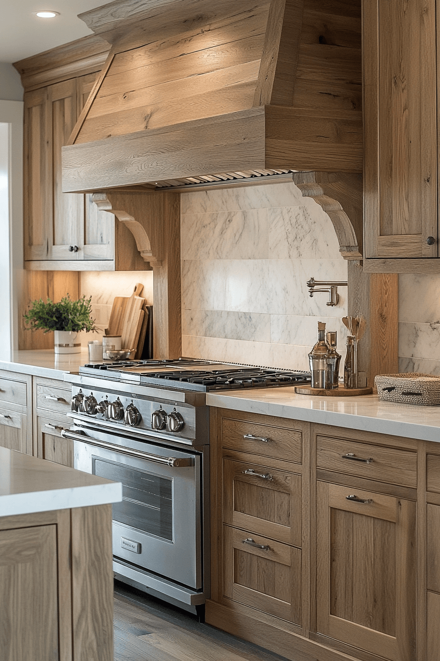 29 Natural Oak Kitchen Cabinets That Bring Warmth, Beauty, and Lasting Style 13 natural oak kitchen cabinets