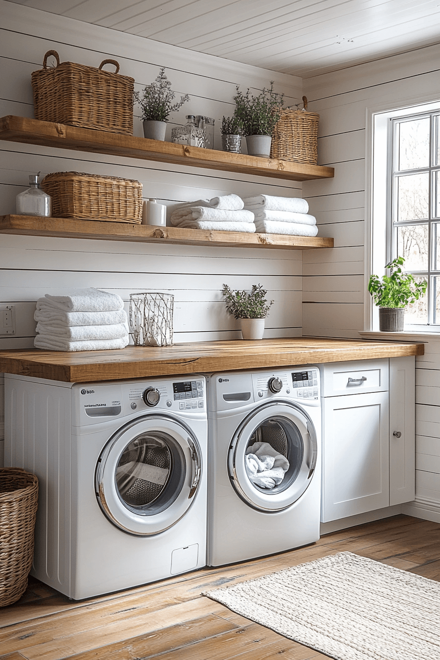 farmhouse laundry room