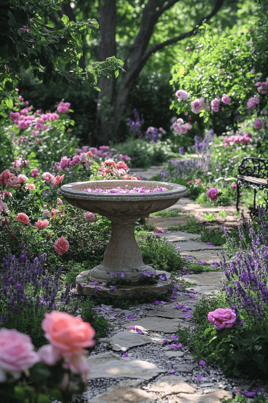 vintage garden decor