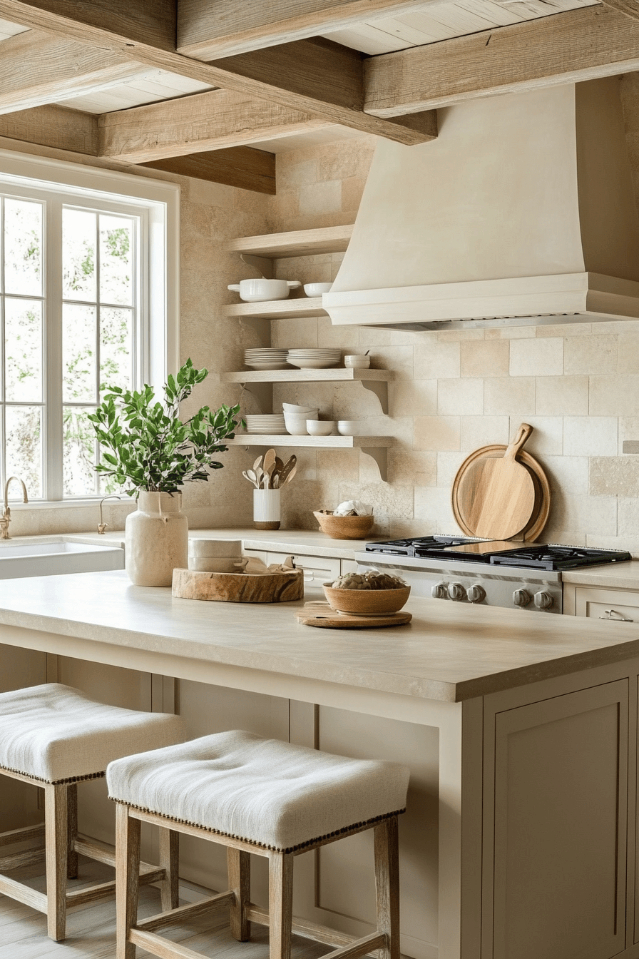 European Cottage Kitchen
