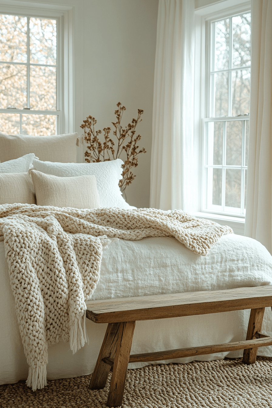 cozy vintage bedroom