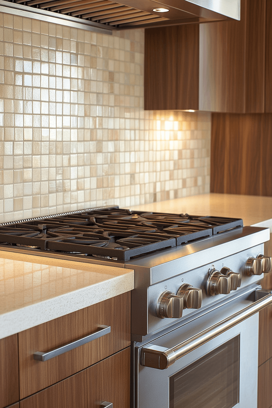 mosaic backsplash kitchen