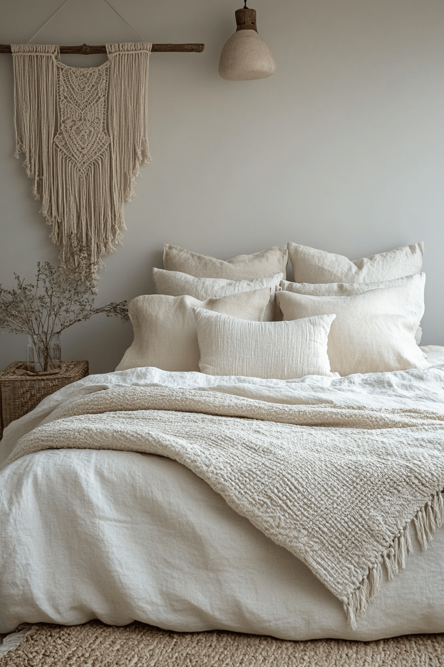 cozy boho bedroom