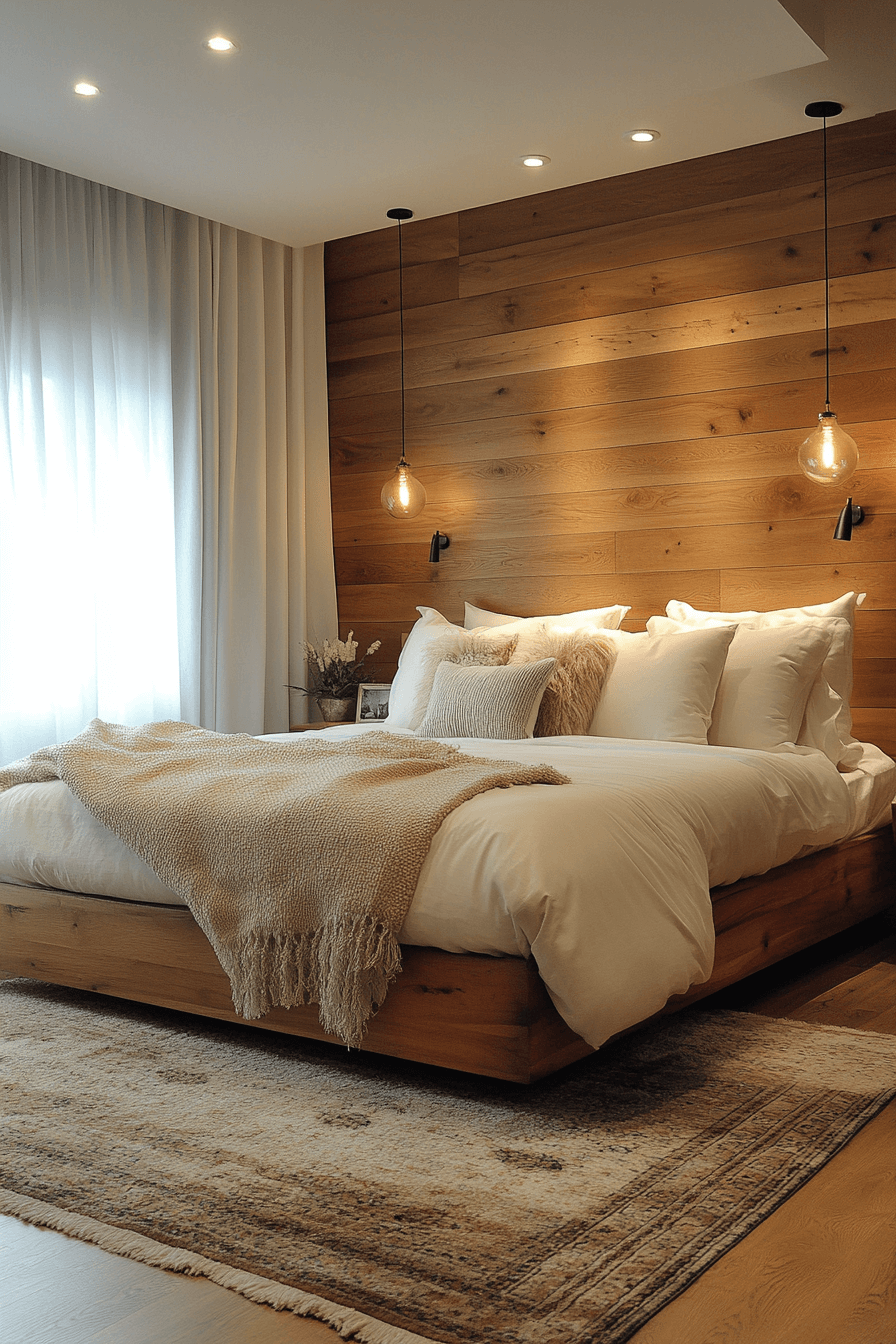 cozy vintage bedroom