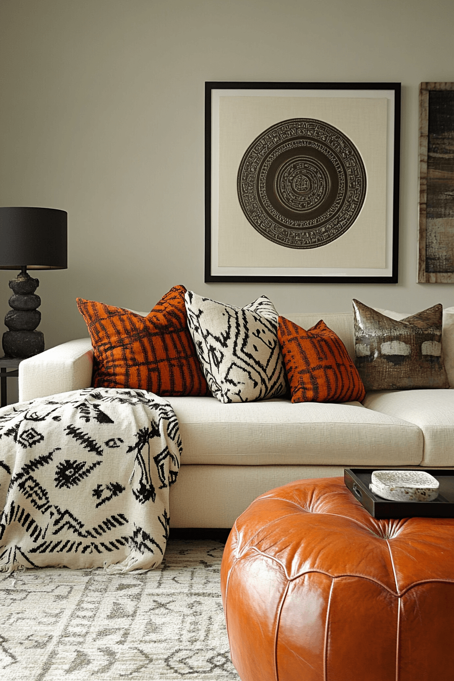 beige couch living room