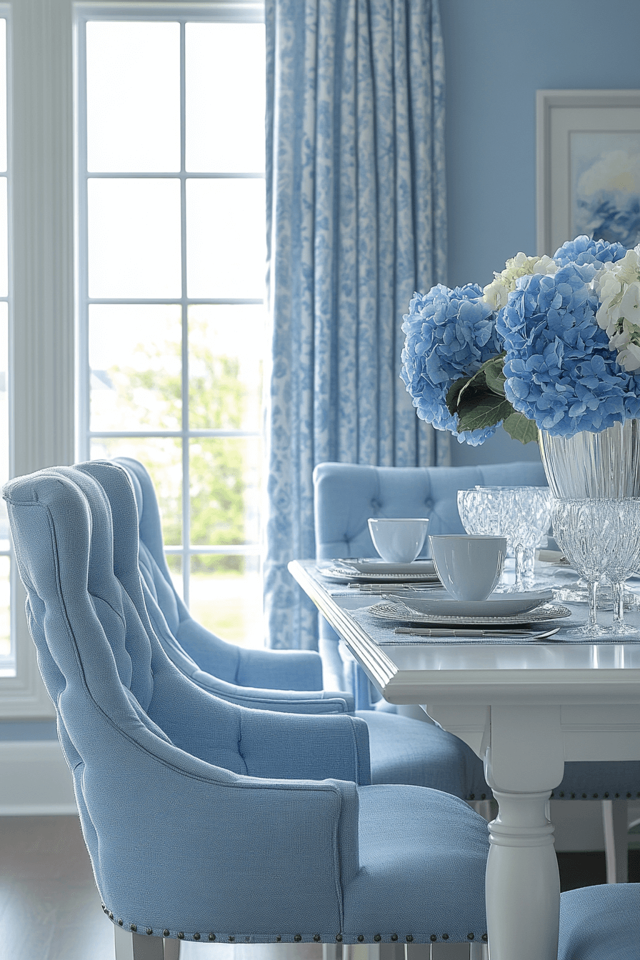 granny chic dining room