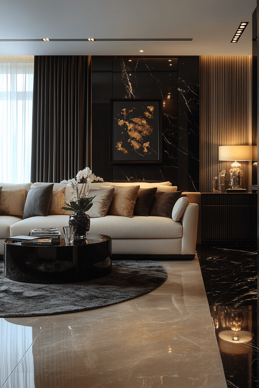 cream couch living room