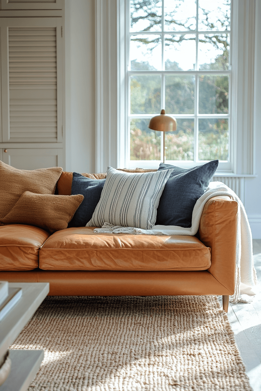 cozy vintage living room