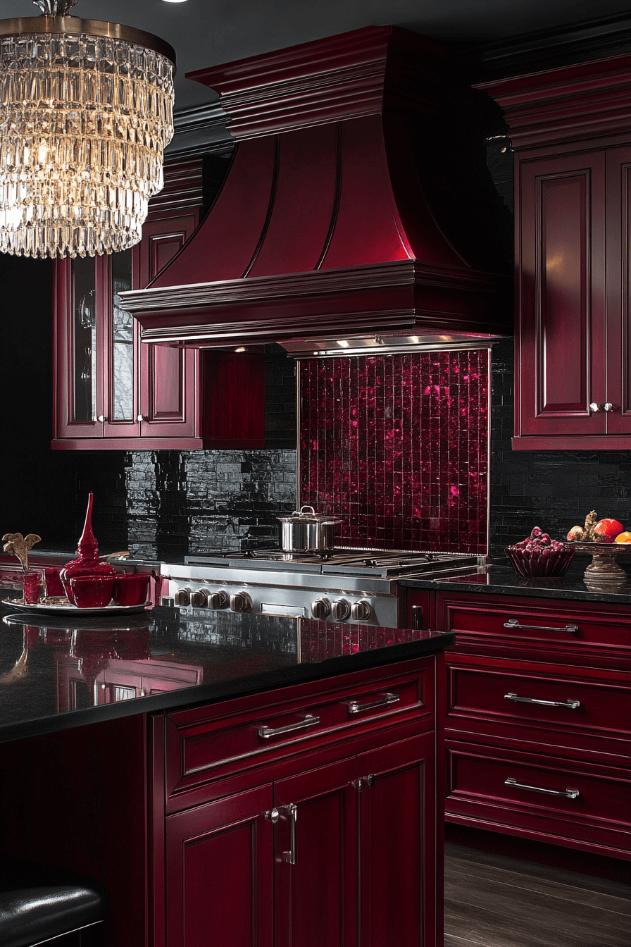 red oak kitchen cabinets