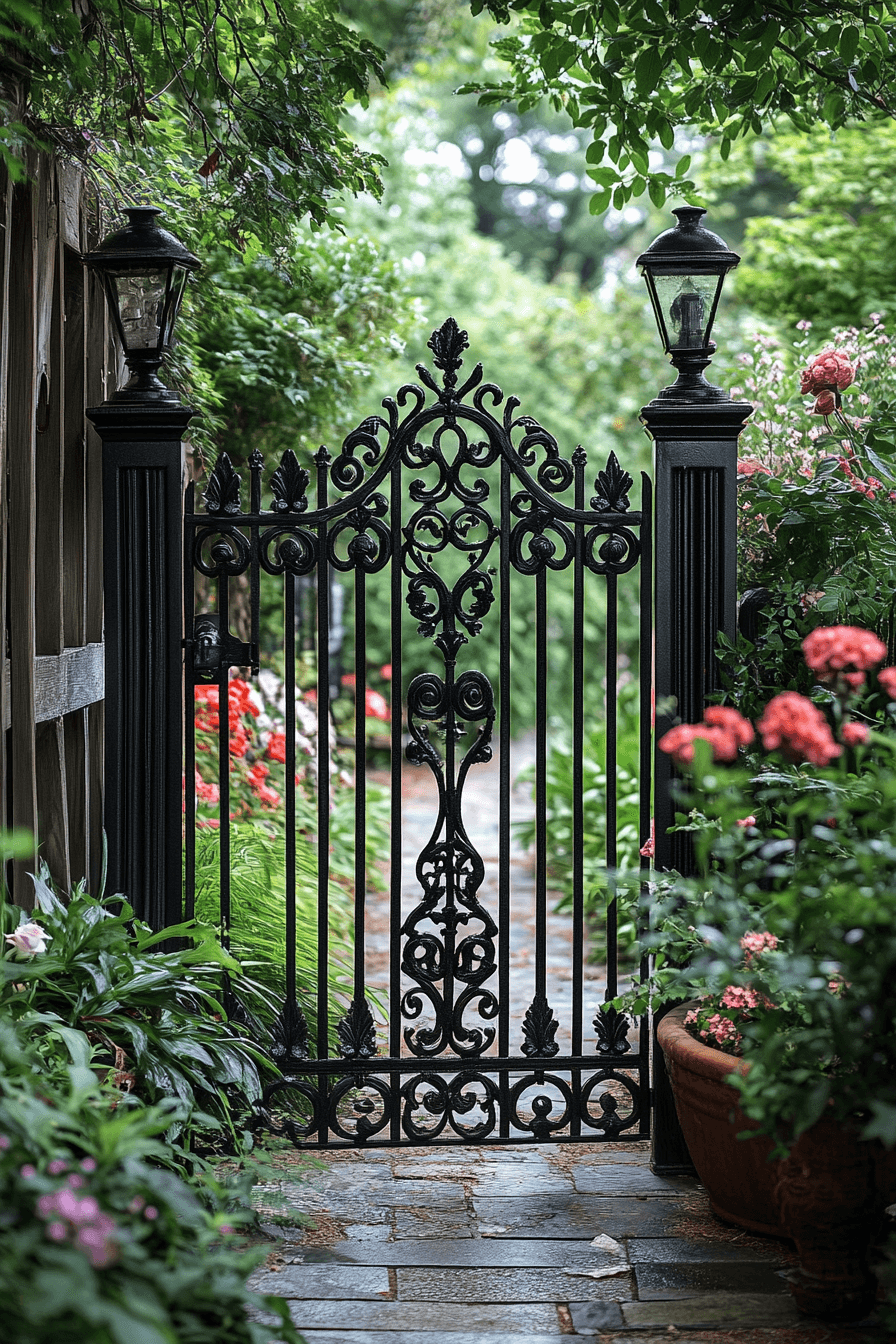 vintage garden decor