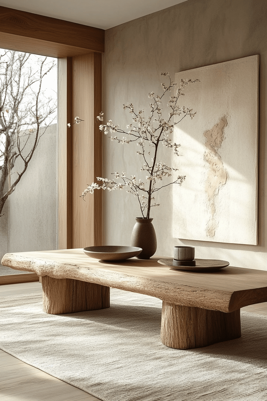 organic modern home decor